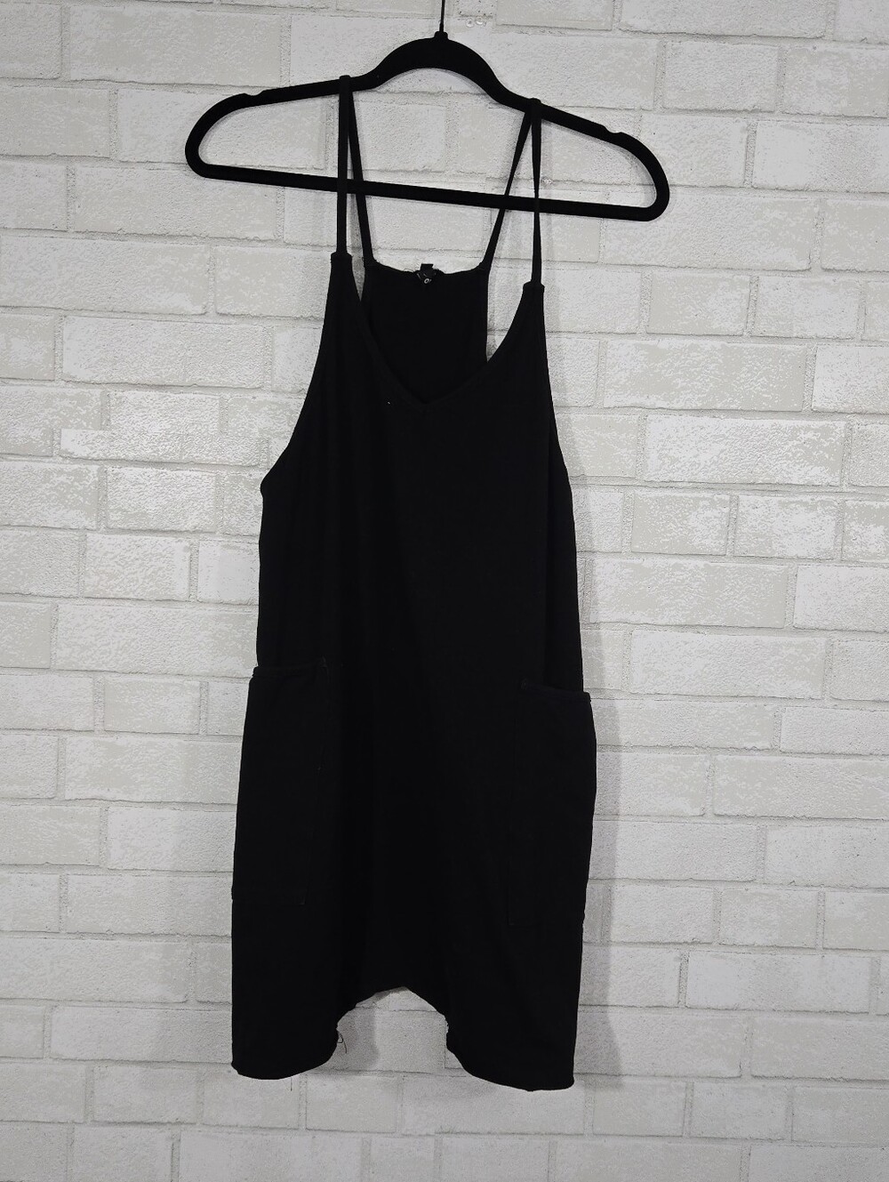 Automet black jumpsuit romper
